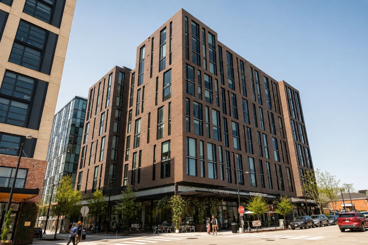 Class A multifamily building, Washington DC